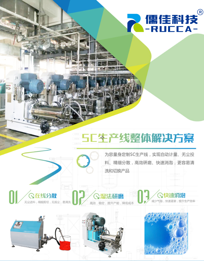 農(nóng)藥SC生產(chǎn)線(xiàn)解決方案